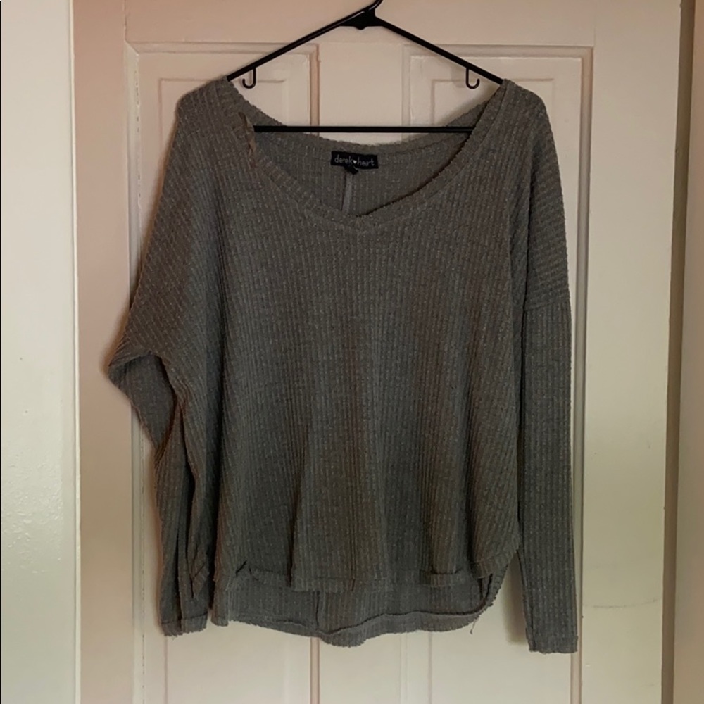 Waffle Knit Sweater